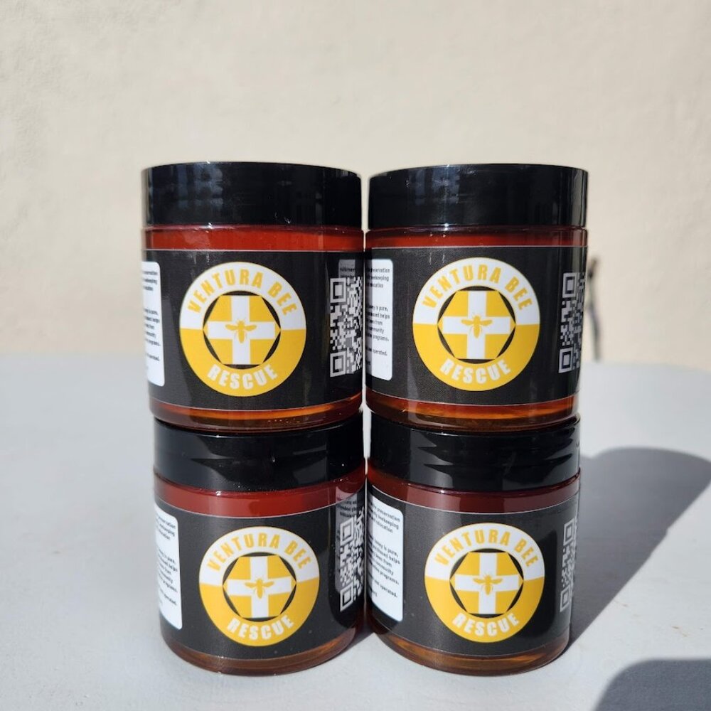 4x Apiary Honey Bundle Stocking Stuffers - Unfiltered, Pure, Raw - Sustainable A